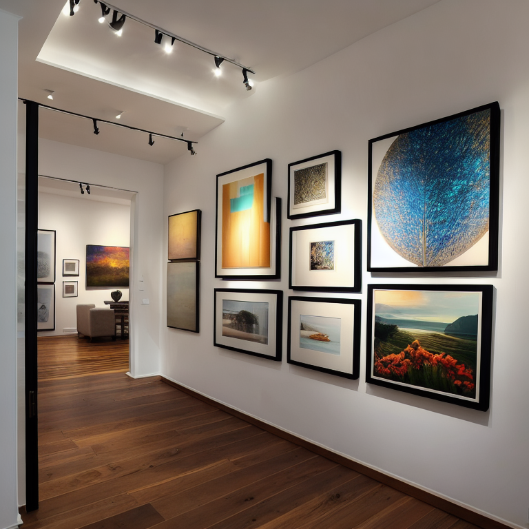 How to Curate a Stunning Art Gallery at Home